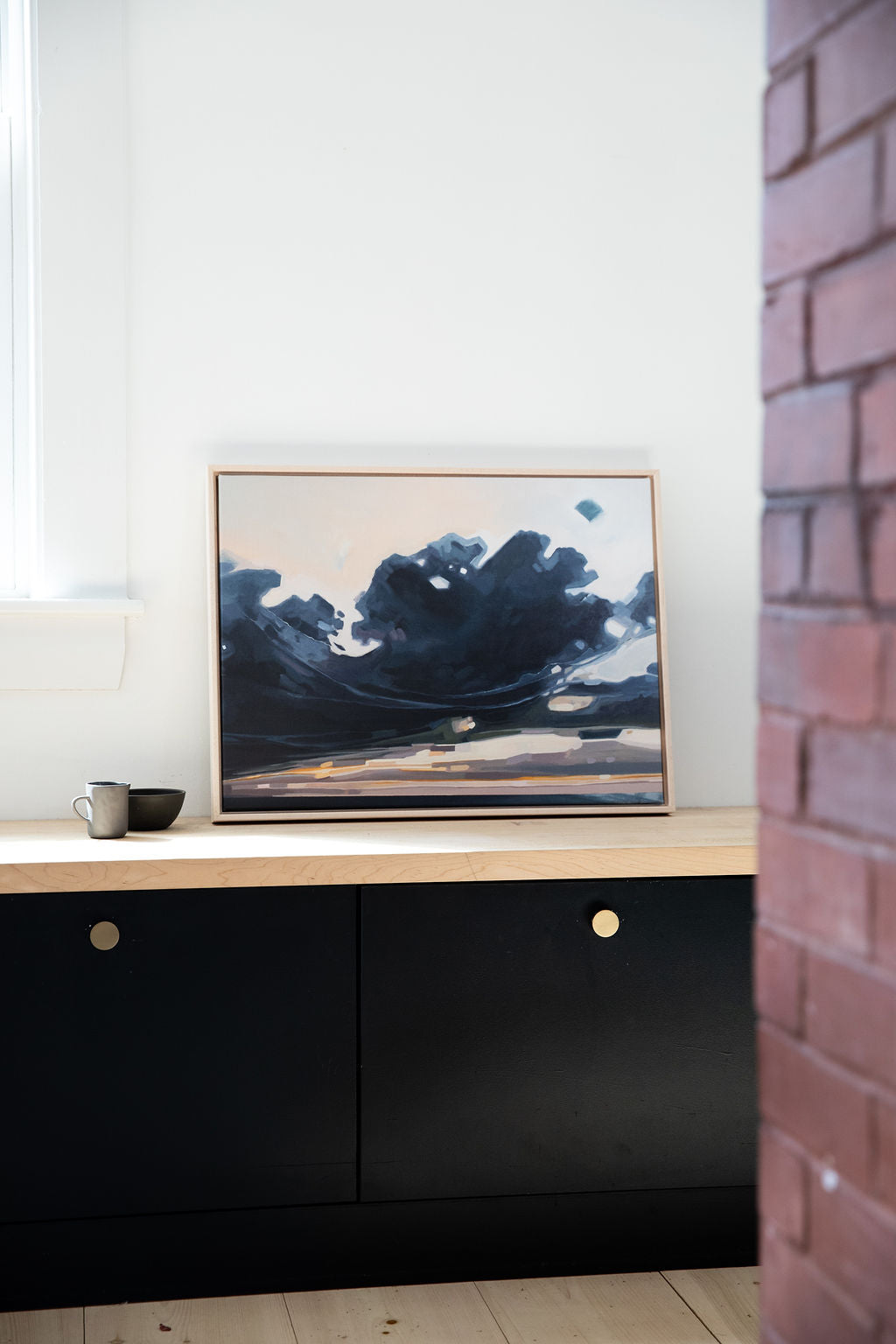 Storm | Framed Stretched Print on Canvas